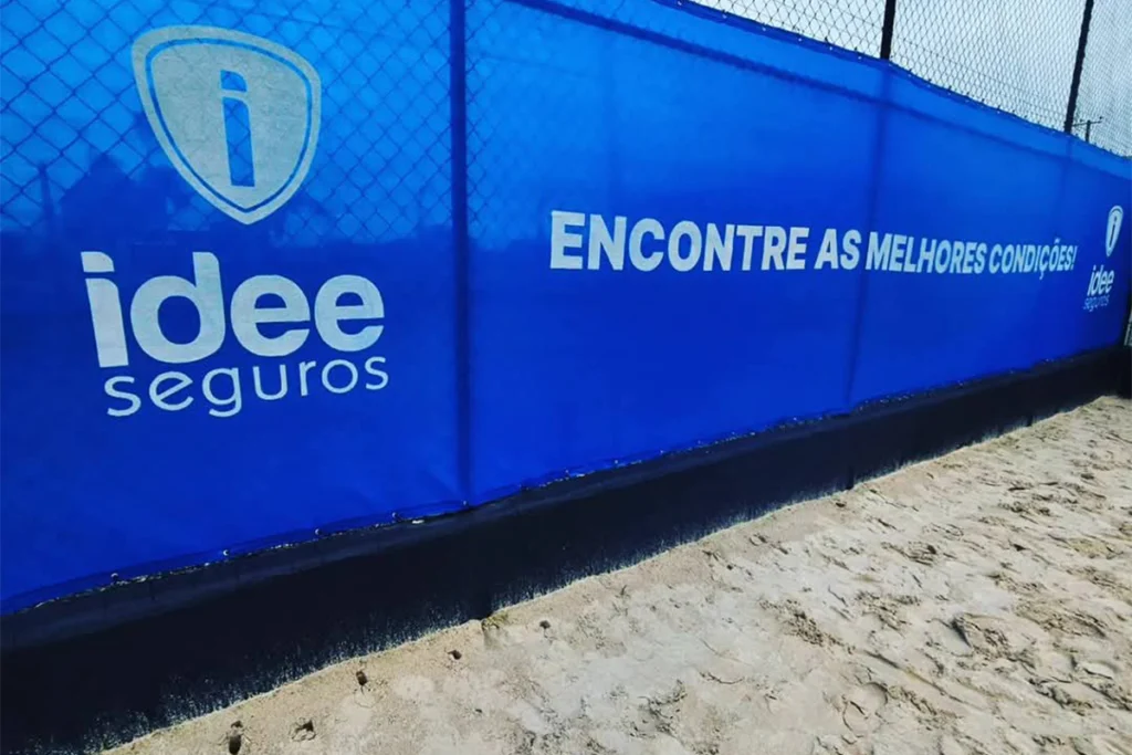 Telas de sombreamento para quadra de beach tennis com proteção UV